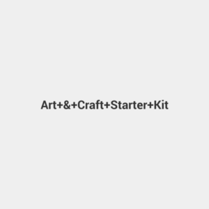 333333-101.png Art & Craft Starter Kit