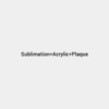 Sublimation Acrylic Plaque