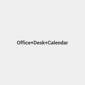 Office Desk Calendar