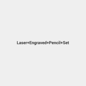 Laser Engraved Pencil Set