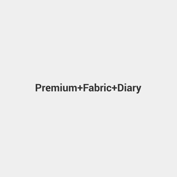 Premium Fabric Diary